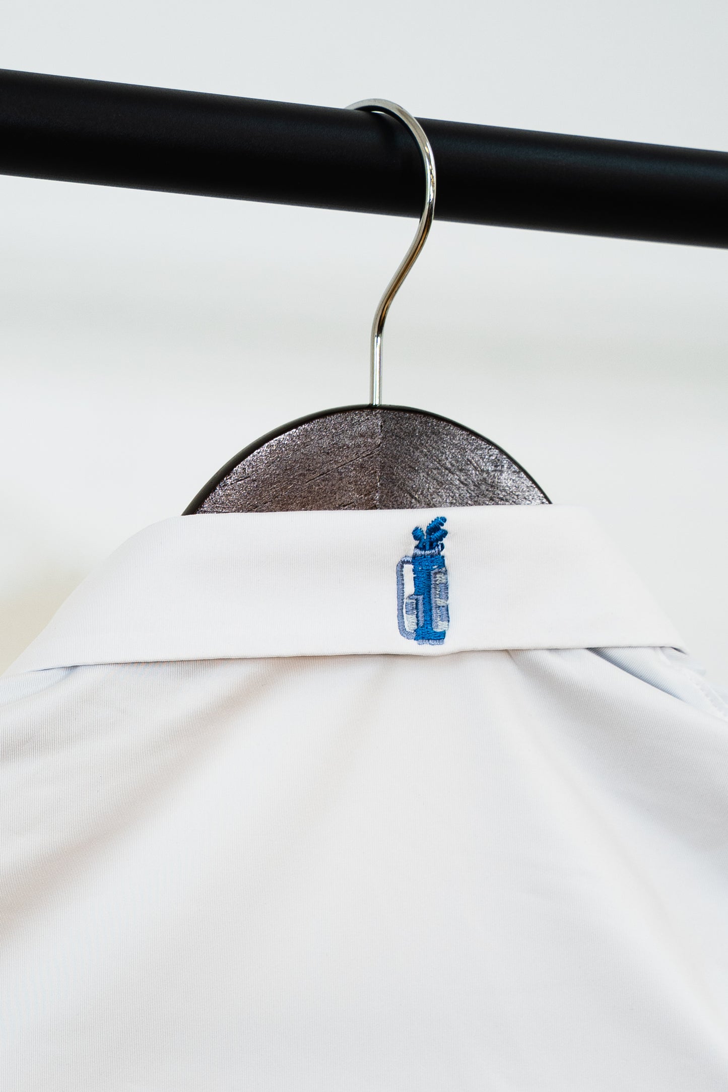 Kids White Golf Polo