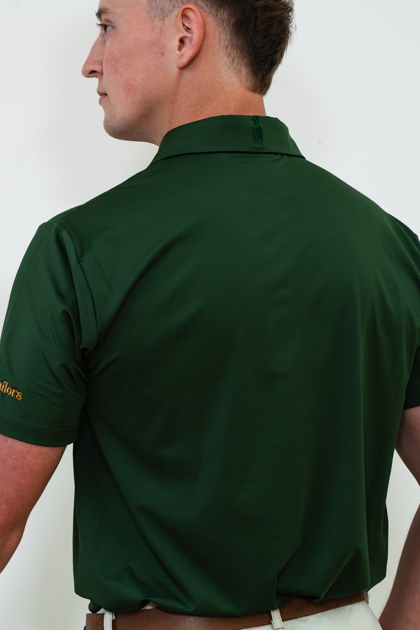 Dark Green Golf Polo