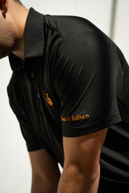 Black Golf Polo
