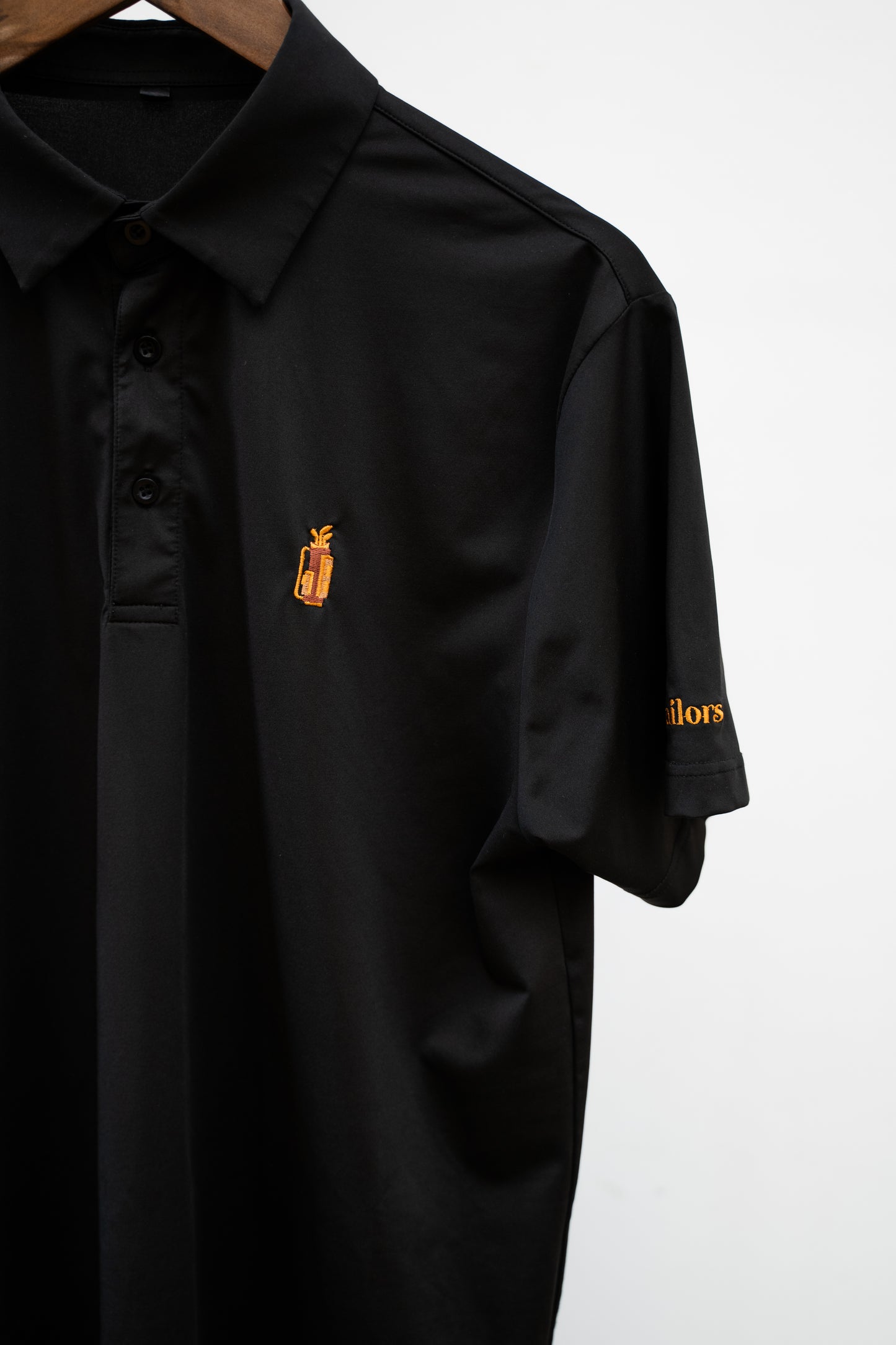 Black Golf Polo
