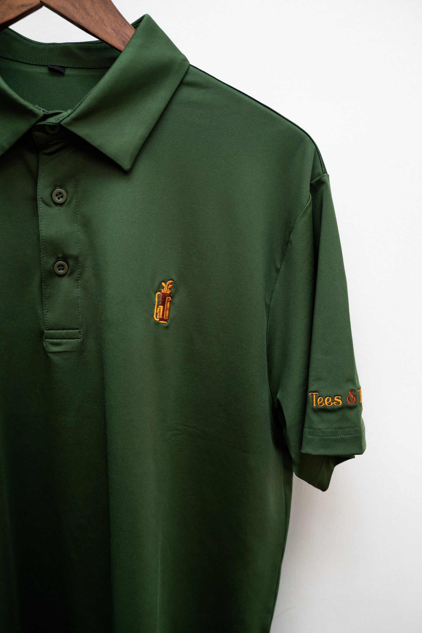 Dark Green Golf Polo
