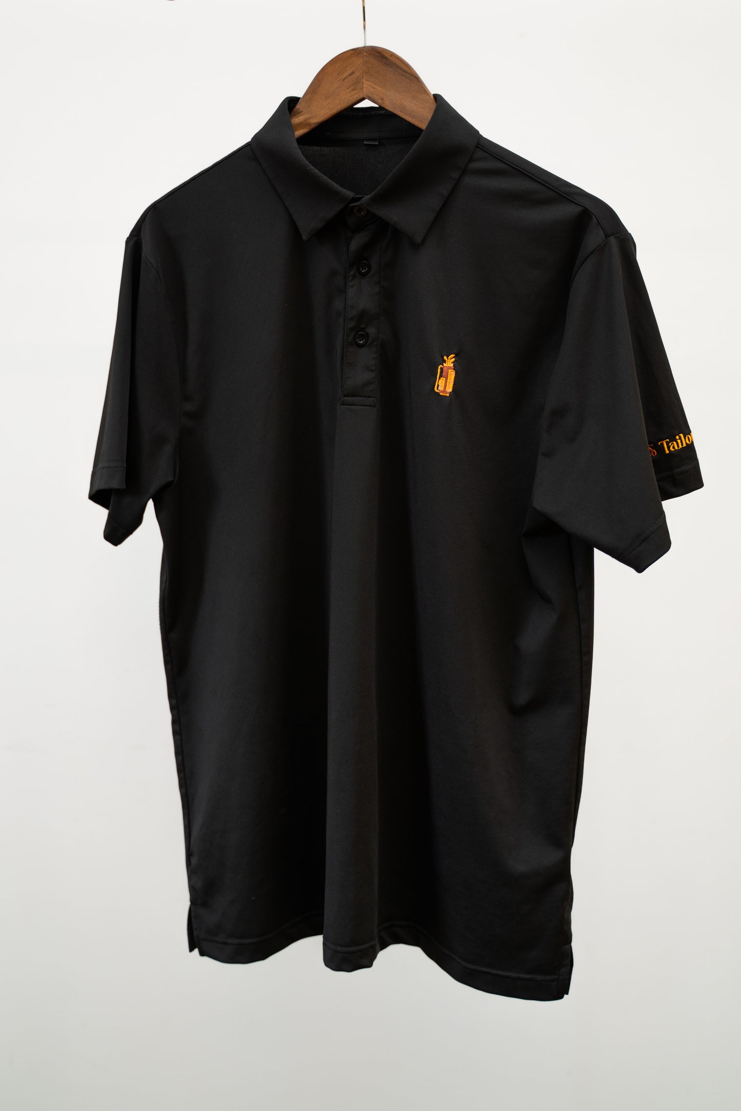 Black Golf Polo
