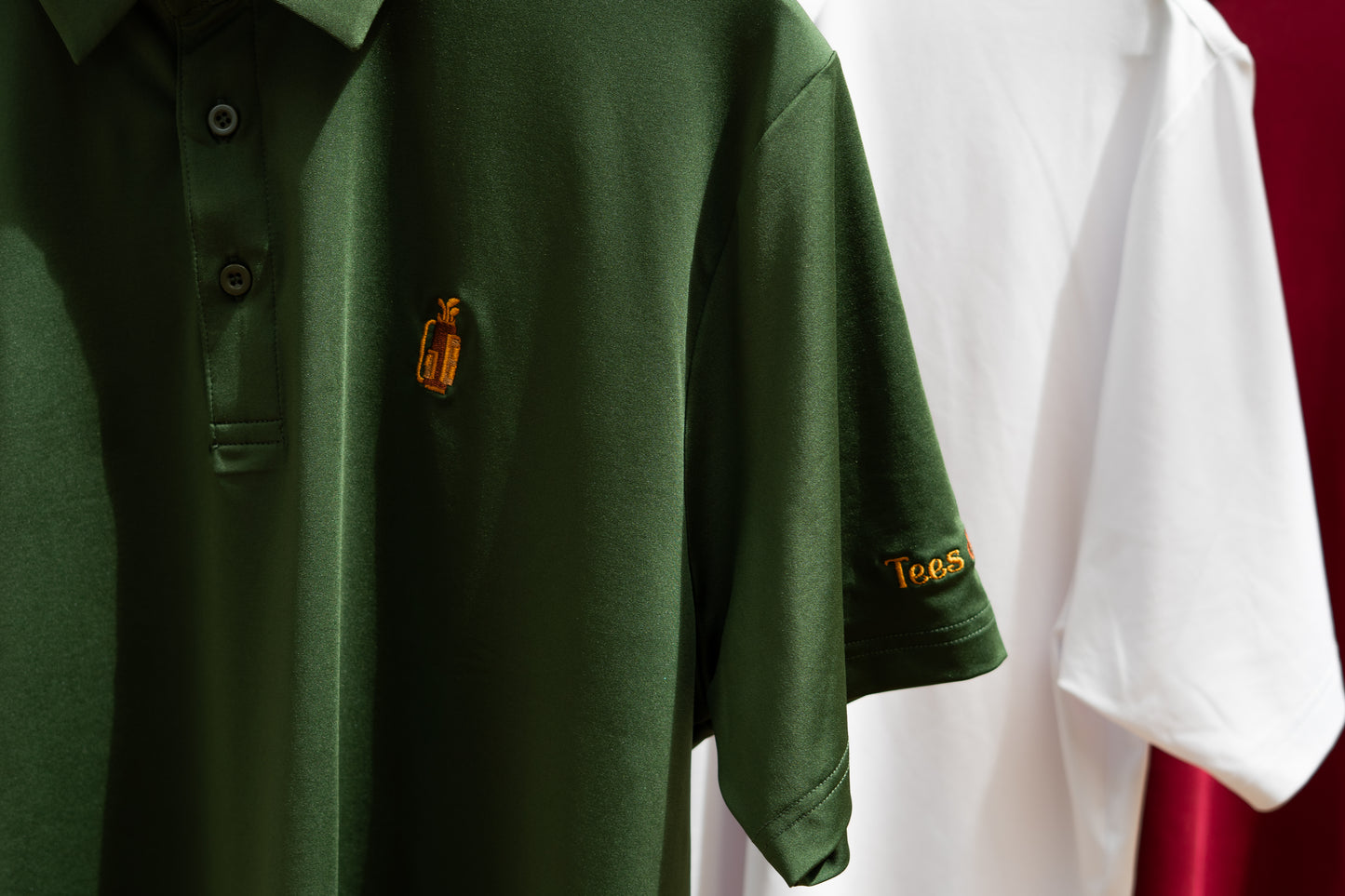 Dark Green Golf Polo