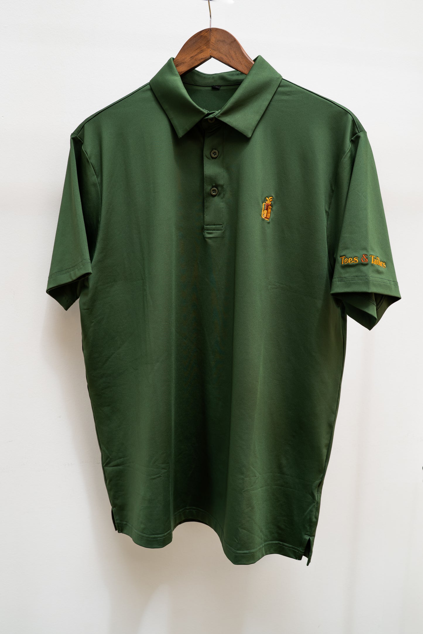 Dark Green Golf Polo