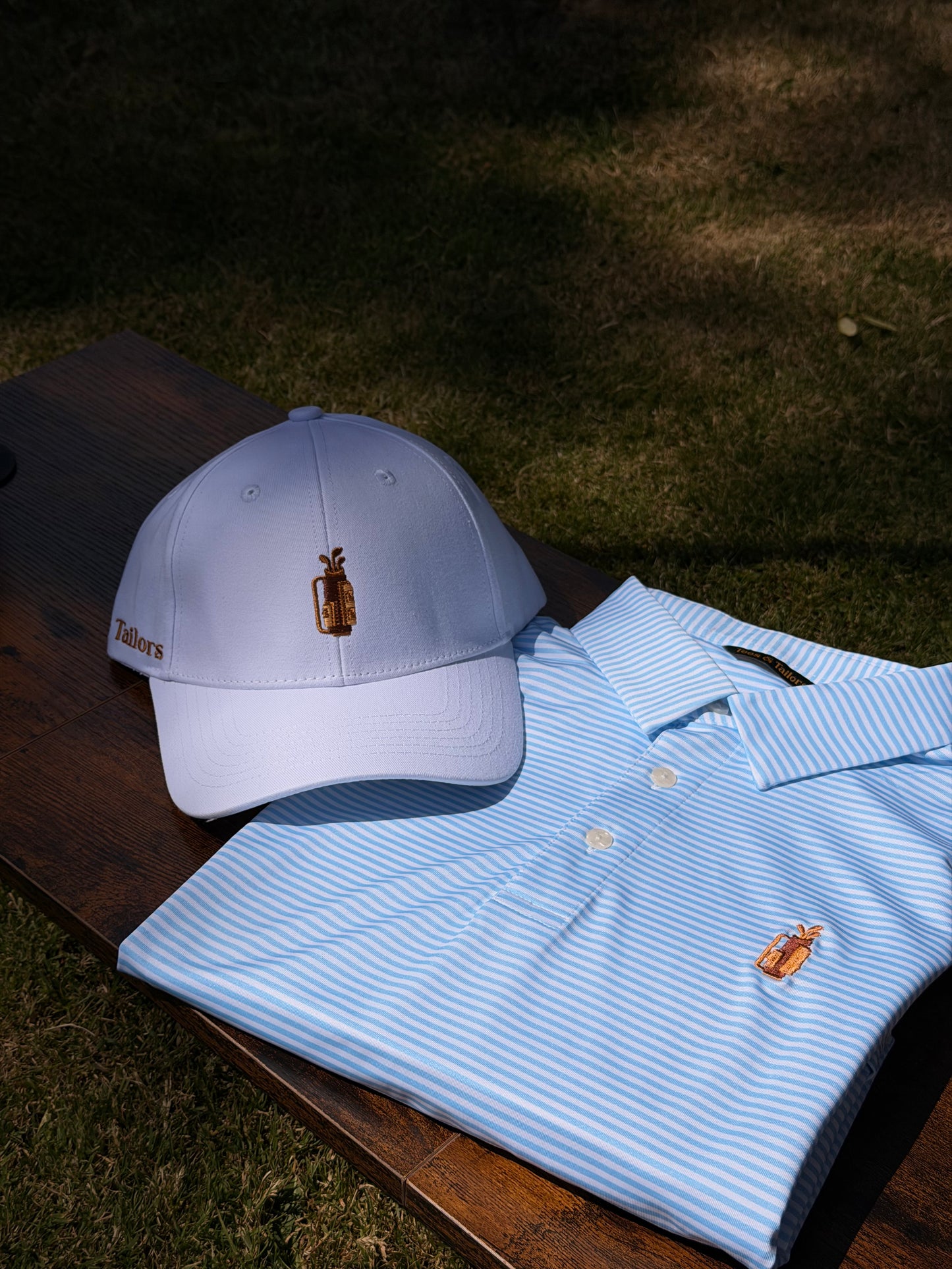 White Golf Hat