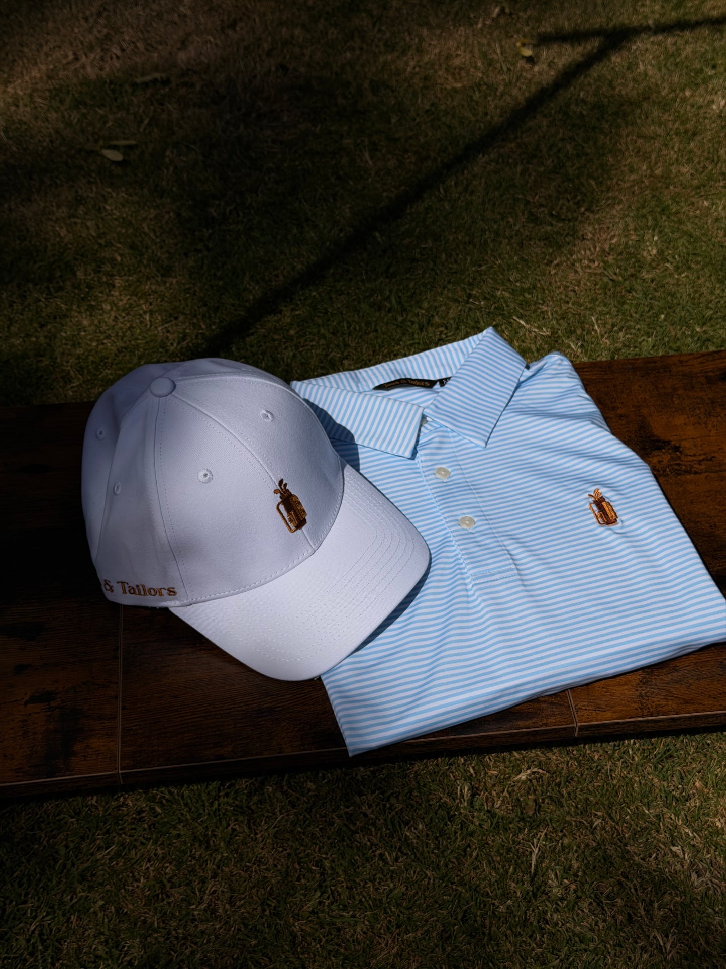 White Golf Hat