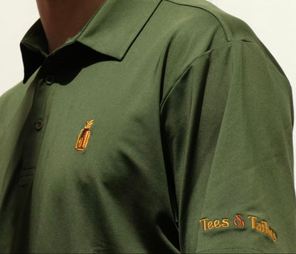 Dark Green Golf Polo
