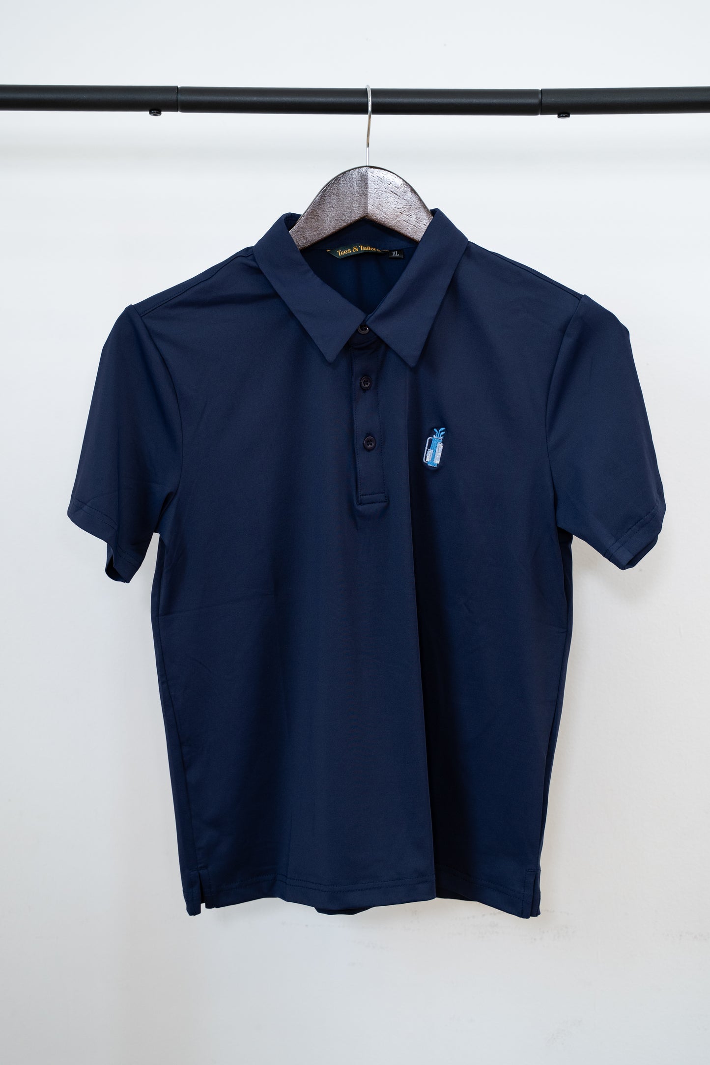 Kids Navy Golf Polo