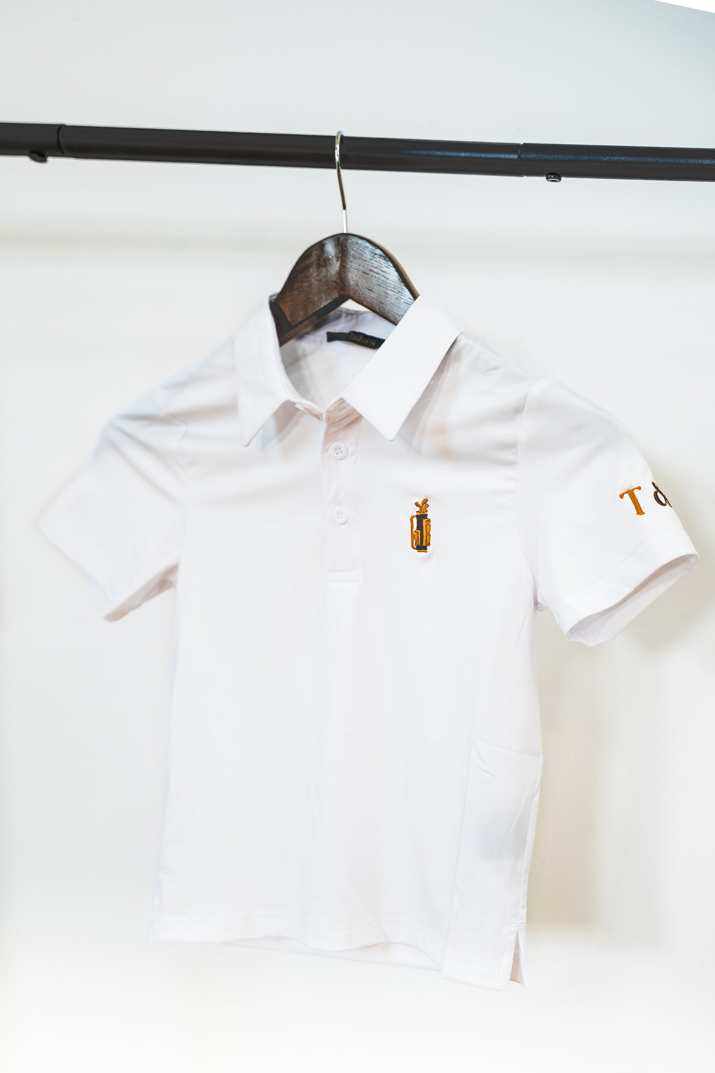Kids White Golf Polo (Classic)