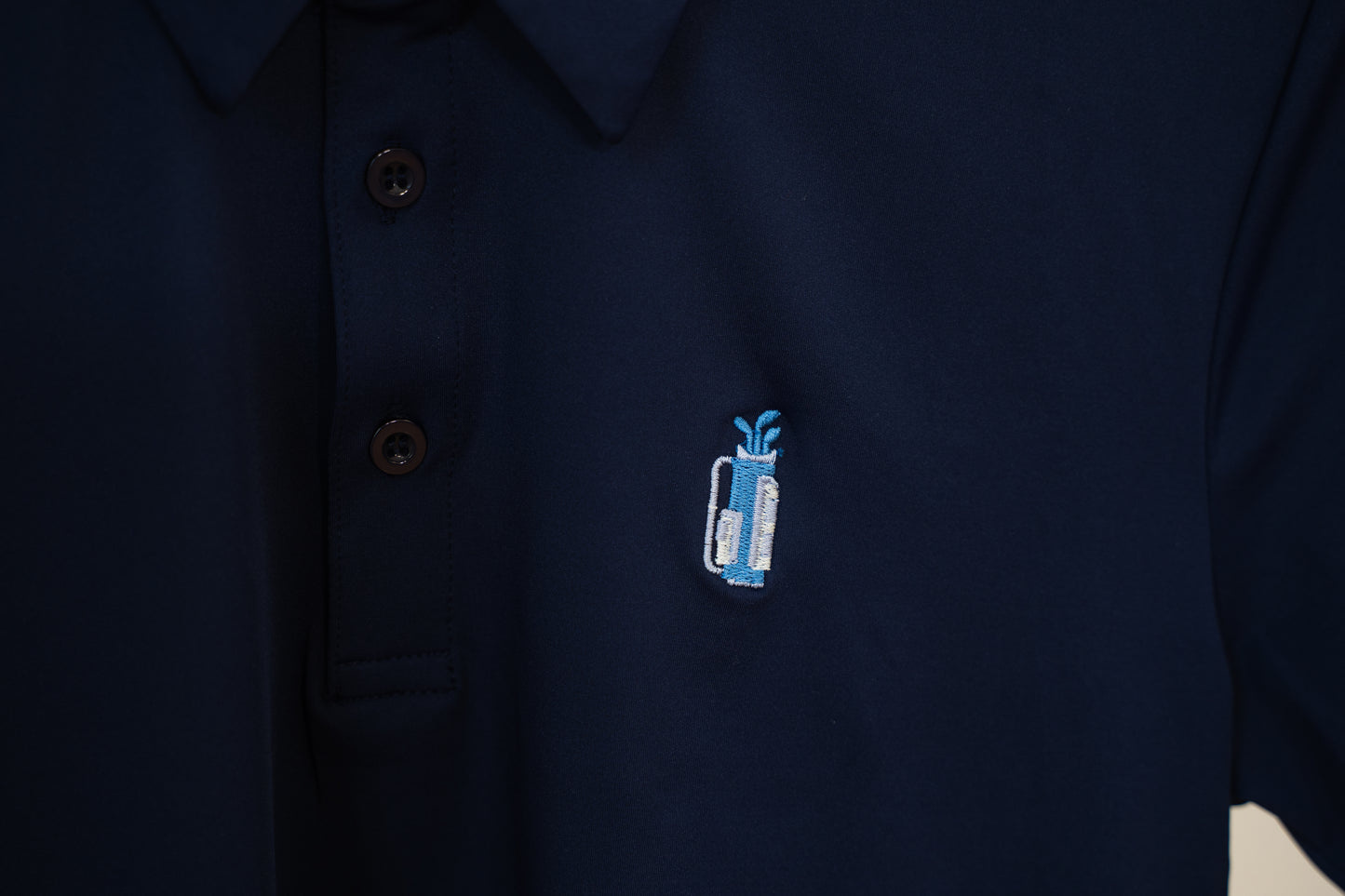 Kids Navy Golf Polo