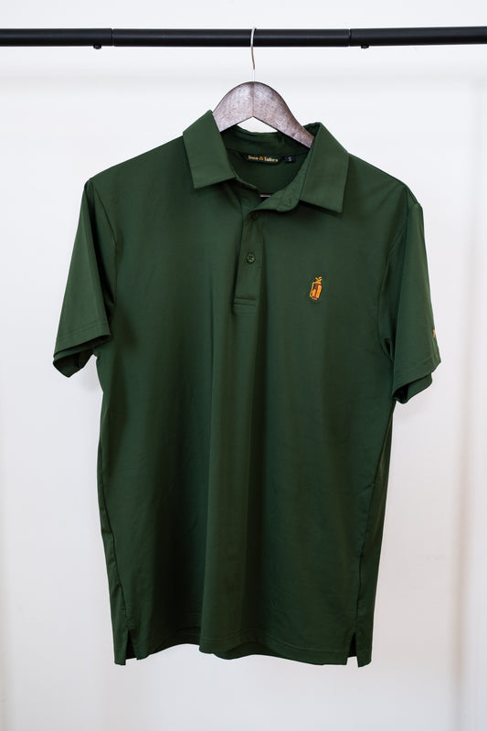 Dark Green Golf Polo