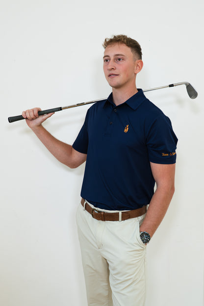 Navy Golf Polo