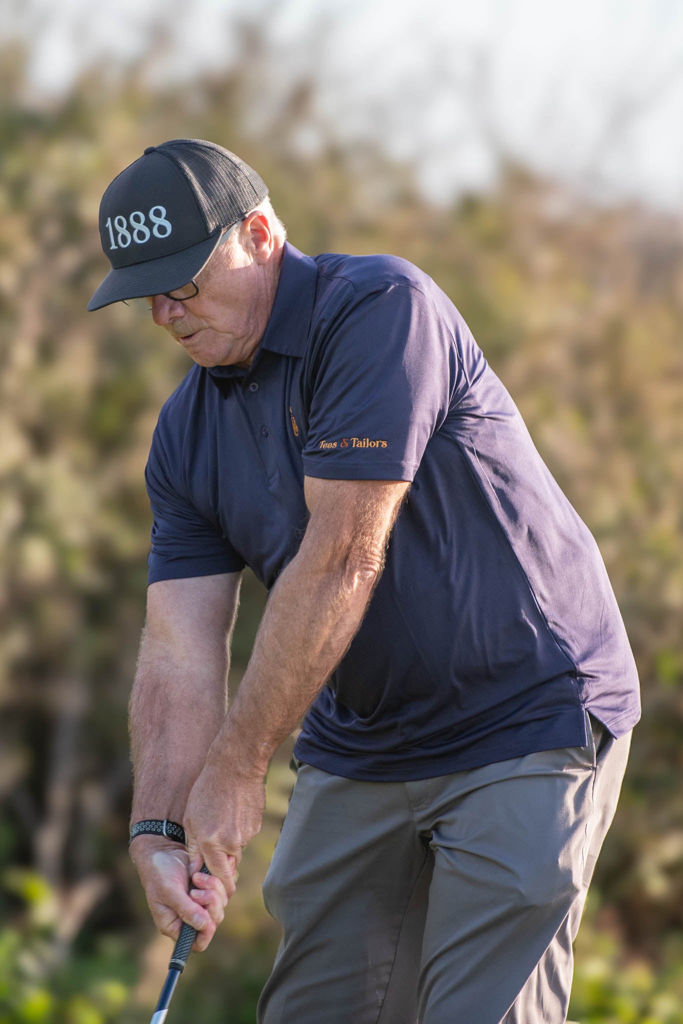 Royal Purple Golf Polo